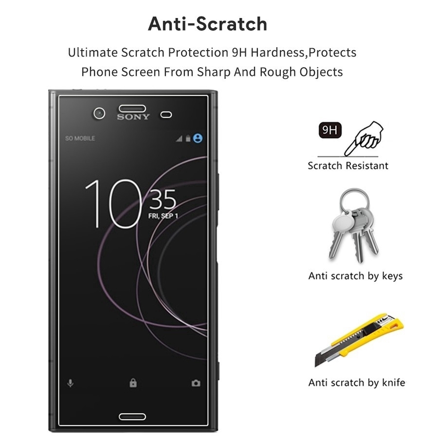 Kính Cường Lực Toàn Màn Hình Chuyên Dụng Cho Sony Xperia 5,e3,e4,e5,a2,a4,c3,c4