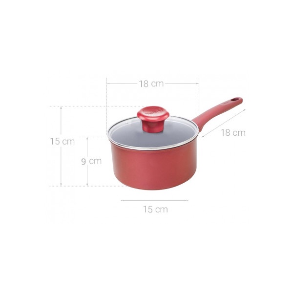 Tefal- Quánh chống dính đáy từ So Chef G1352395 size 18cm, hàng chính hãng