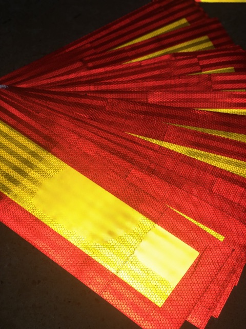 Sản phẩm gia đình làm: phản quang tấm to