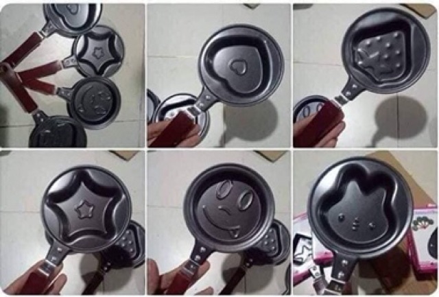 Chảo mini chiên trứng hình siêu yêu