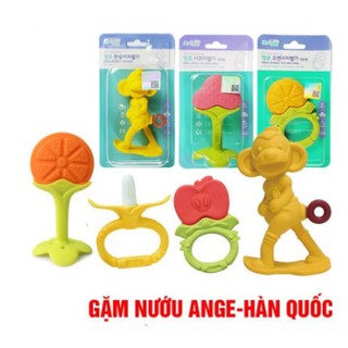 Gặm Nướu / Ngậm Nướu ANGE Cho Bé ( hình chuối / hươu / nho / dâu / cam / táo )