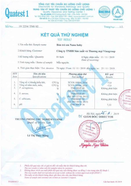 Bỉm quần nanu 100  miếng 2 bì