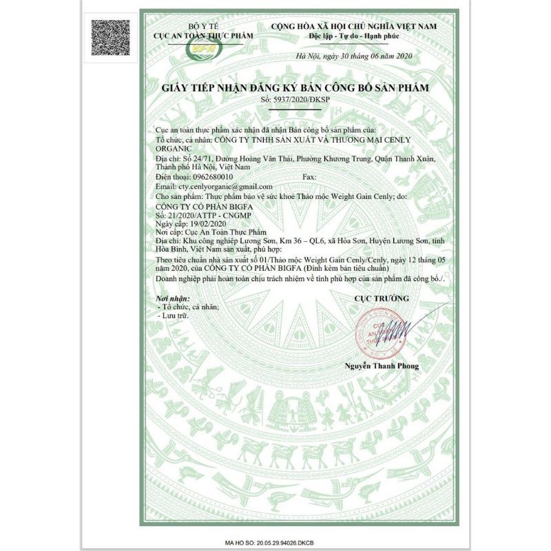 Tăng cân gia truyền Cenly | BigBuy360 - bigbuy360.vn