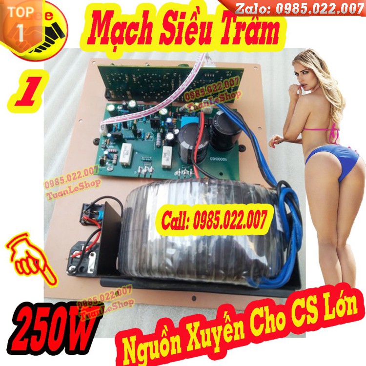 MẠCH KÉO LOA SIÊU TRẦM JB MẶT SẮT - NGUỒN TRÒN – JBLSAT- MẠCH LOA SUB