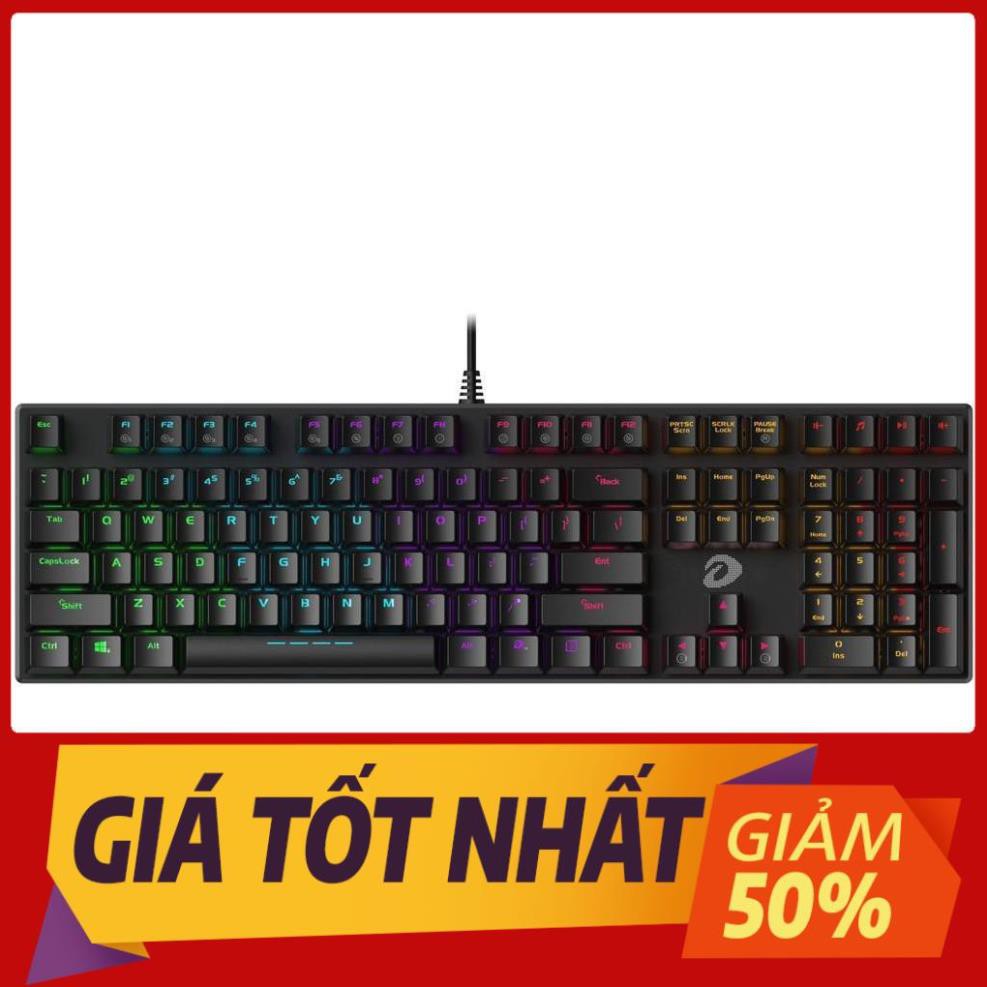 Bàn phím quang cơ Gaming DAREU EK810X (WATERPROOF, Optical switch, MULTI LED)