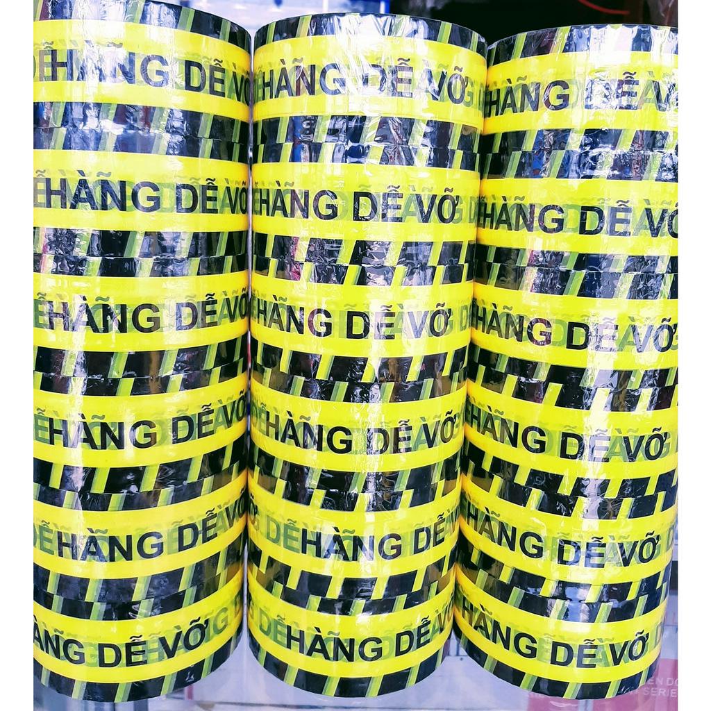 Băng keo hàng dễ vỡ chất lượng cao đóng gói hàng hóa - giá lẻ 01 cuộn 100 yard
