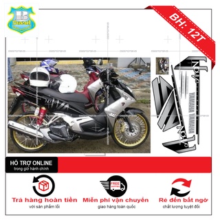 Ten rời xe nouvo 4 lx xám đen