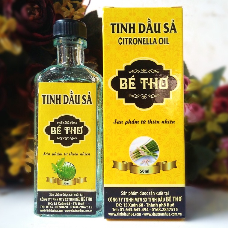 Tinh Dầu Sả Bé Thơ dung tích 50ml