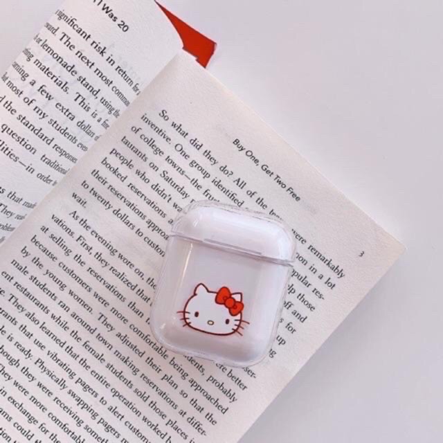 Case airpods 1/2 kitty