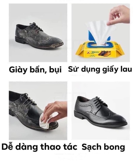 Giấy lau giày