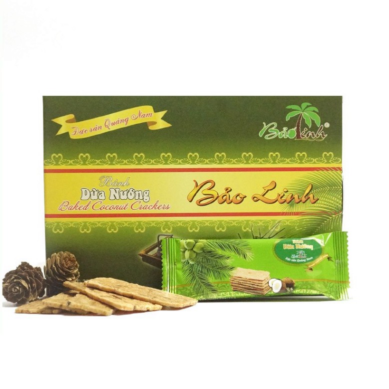 Bánh dừa nướng Bảo Linh (hộp thường 250g) tnb33