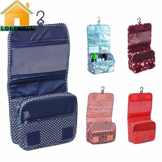 Túi Đựng Mỹ Phẩm / Đồ Vệ Sinh Cá Nhân Có Móc Treo Tiện Lợi