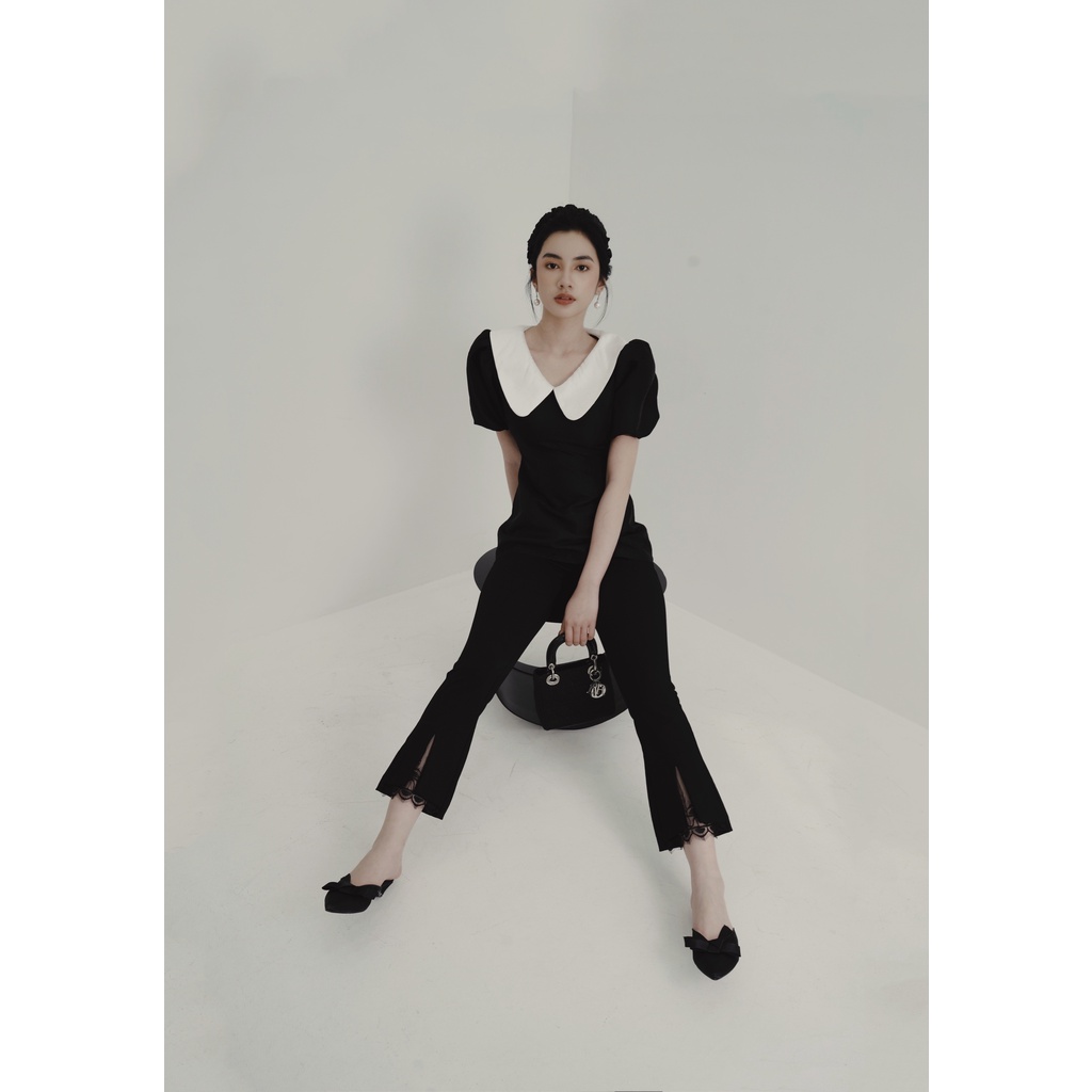 Quần dài Kane Pants by Joie des Roses thanh lịch màu đen