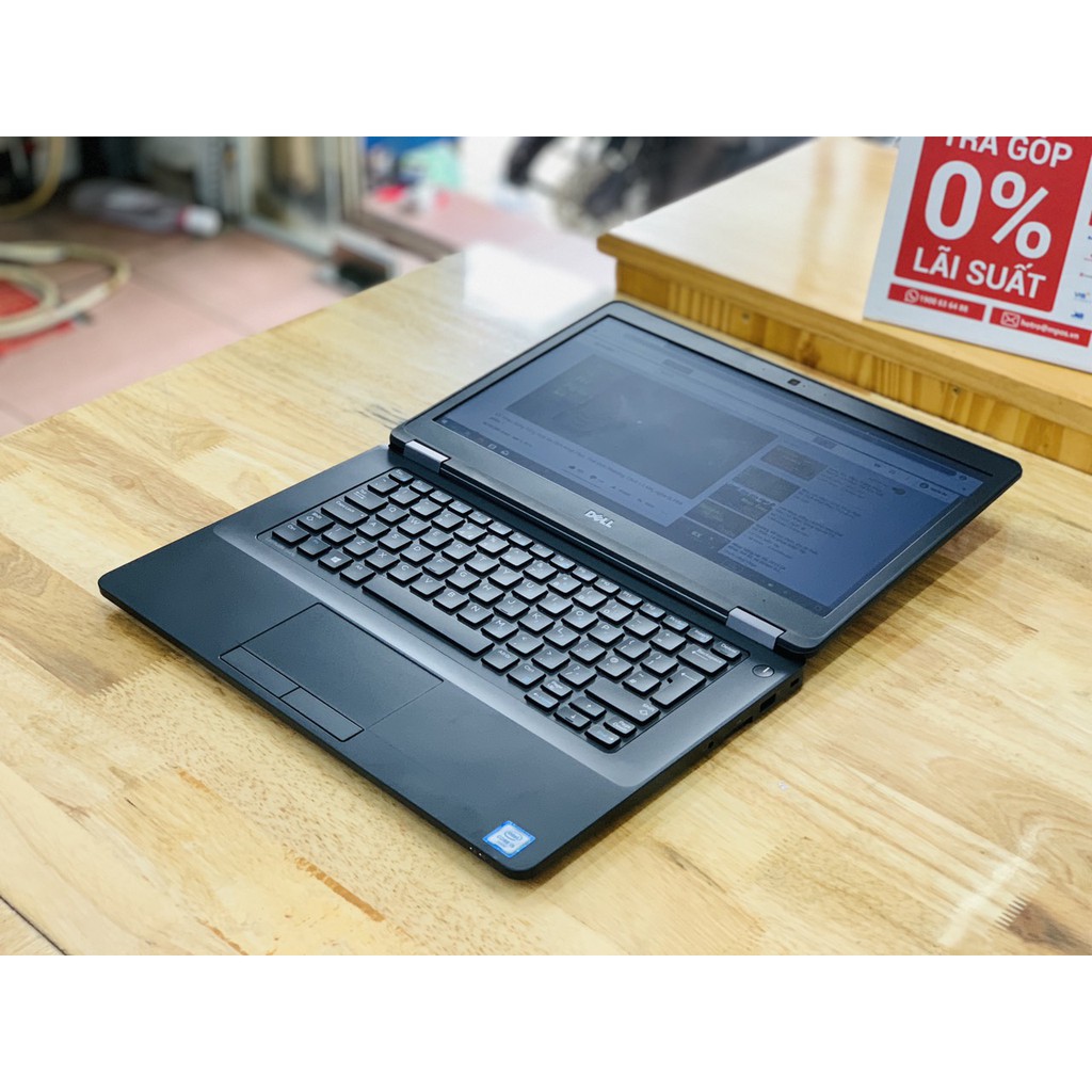 Laptop Dell Latitude E5470 i5-6300U Ram 8G SSD 256G 14 inch Siêu Bền Mỏng Đẹp