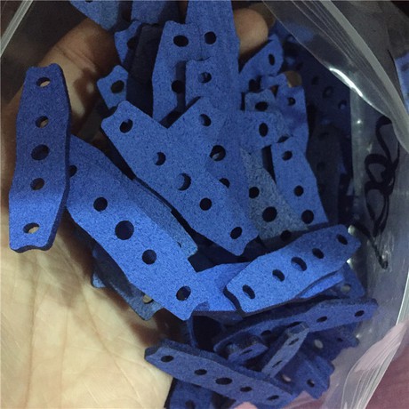 Da 3 Lỗ Ná Cao Su_ Combo 10 Tấm Da Kẹp Bi 6, 7 ,8 Chính Hãng