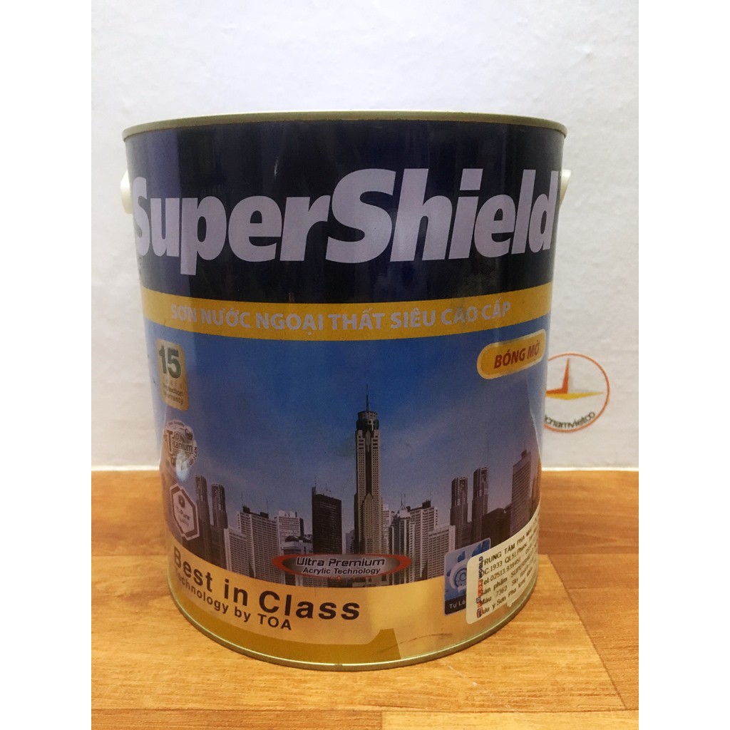 Sơn nươc Toa Supershield bền màu 15 năm (5Kg/lon)