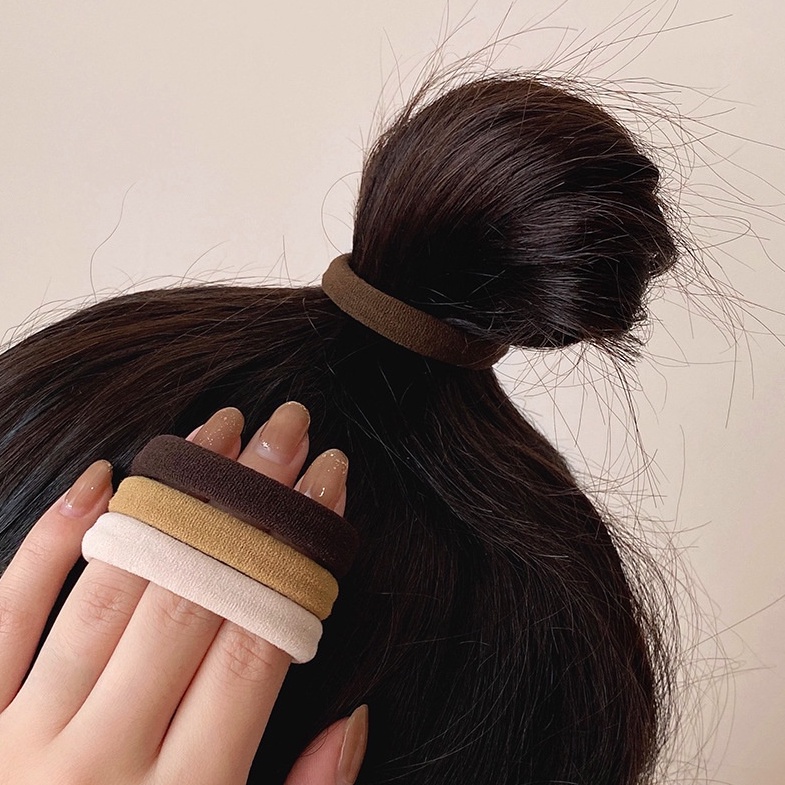 20 Dây Buộc Tóc Đơn Giản Thời Trang Hàn Quốc