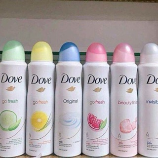 Xịt khữ mùi toàn thân Dove Nữ 150ml