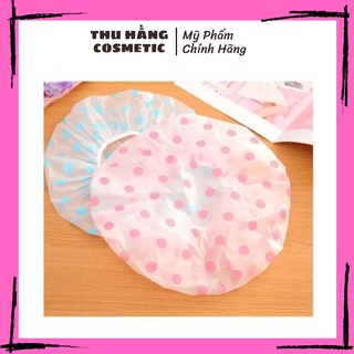 Mũ chụp tóc co dãn dày dặn thời trang - mũ tắm, ủ tóc, massage