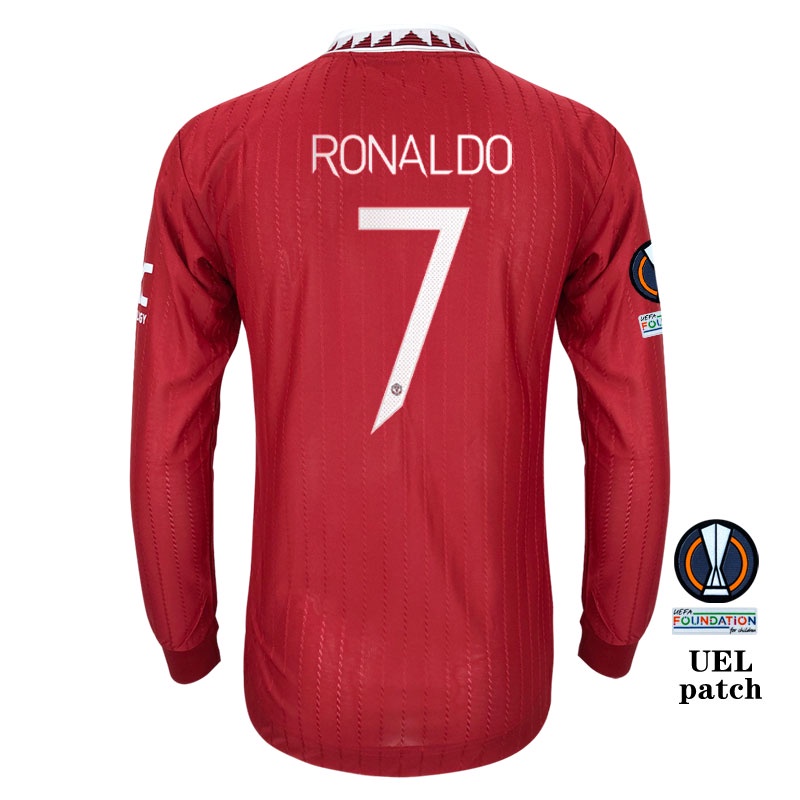 Áo Bóng Đá Dài Tay Đội Nhà Manchester United 2022 / 23 Size S-2XL