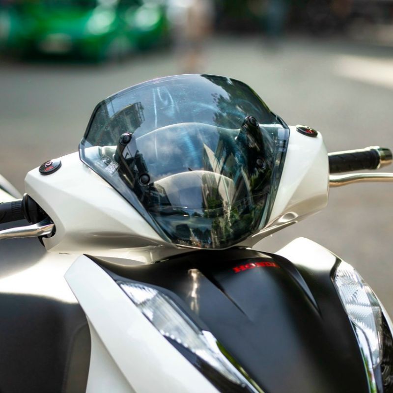 Kính Chắn Gió SH 350i New đen khói chính hãng ZHI.PAT