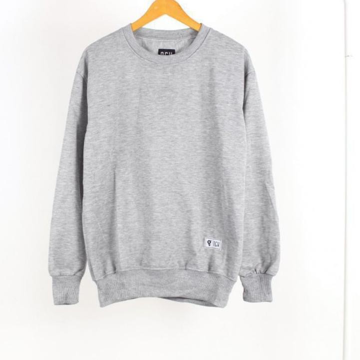 Áo Sweater Trơn Cổ Tròn Thời Trang Cao Cấp Cho Nam Nữ Size Xxl- Xl- L - M