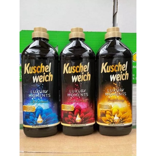 Nước xả vải Kuschel Weich Luxury 1L mùi hương hoa nhẹ nhàng, hàng nội địa Đức