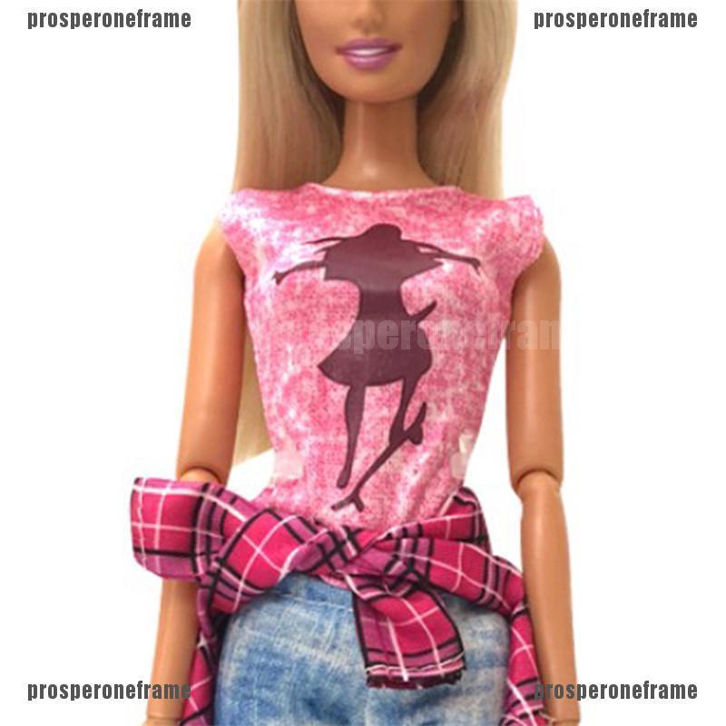 1 Bộ Đồ Thời Trang Cho Búp Bê Barbie