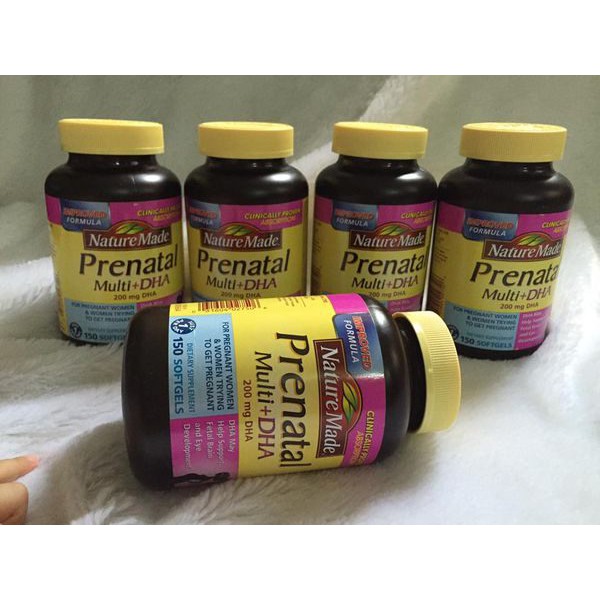 Nature Made Prenatal DHA 150 viên của Mỹ