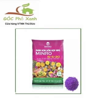 Phân NPK 15-5-20 MINRO gói 1kg