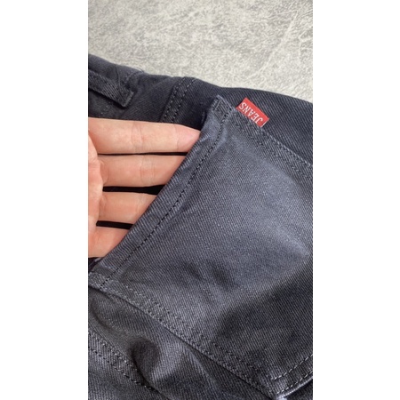 Quần Jean baggy Đen Nam hottrend 2021 VAKADO