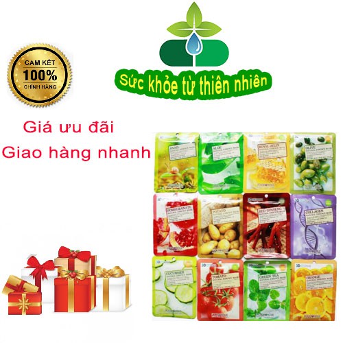 Mặt nạ Đắp mặt nạ FOODAHOLIC Hàn Quốc (lẻ 1 miếng)