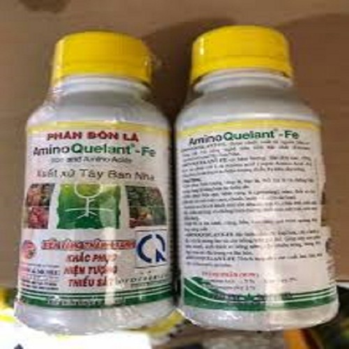Phân bón bổ sung sắt Fe | Giúp bộ lá xanh cứng Amino Fe chai 100ml