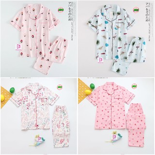 Pijama Thô Đũi Mặc Hè Cực Mát