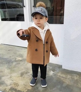 ÁO KHOÁC DẠ 2 LỚP 3 MÀU CHO BÉ