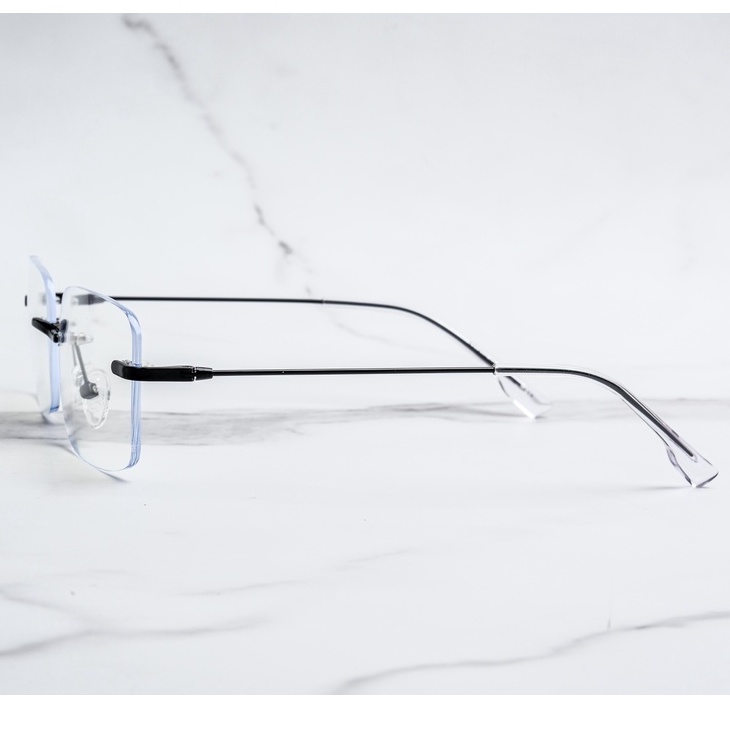 Gọng Kính Cận Hợp Kim Không Viền Shady Unisex G2288