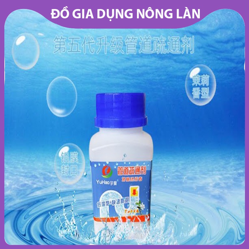 Chai bột thông cống thần thánh, thông tắc cống, bồn cầu, đường ống, bồn rửa mặt- loại cực mạnh NL Shop