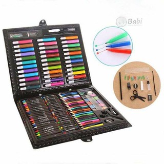Bộ màu 150 chi tiết Sáp, Dạ, Nước