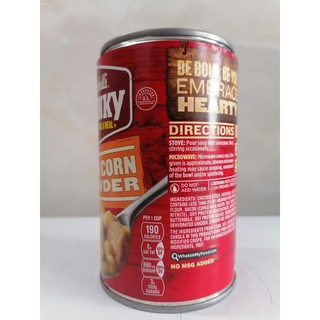 [533g – CHICKEN CORN] SÚP BẮP GÀ (DẠNG SỆT) Chunky [USA] CAMPBELL’S Chicken Corn Chowder Soup (nph-hk)