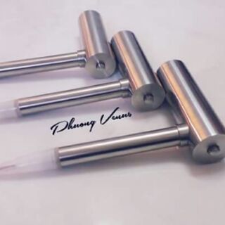 Máy phun xăm inox gài
