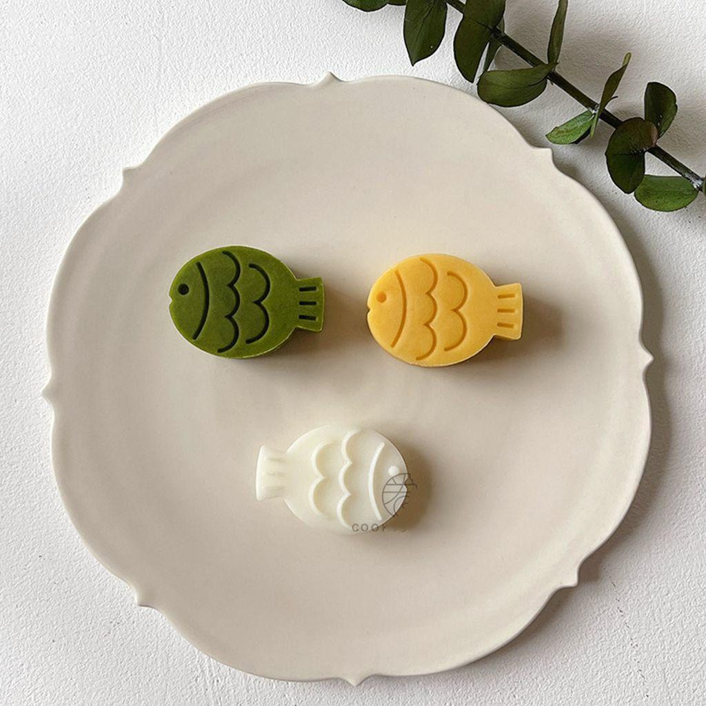 Khuôn Làm Bánh Trung Thu / Bánh Trung Thu Hình Cá 3D DIY