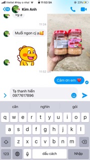 Muối hảo hảo hũ mới 120g