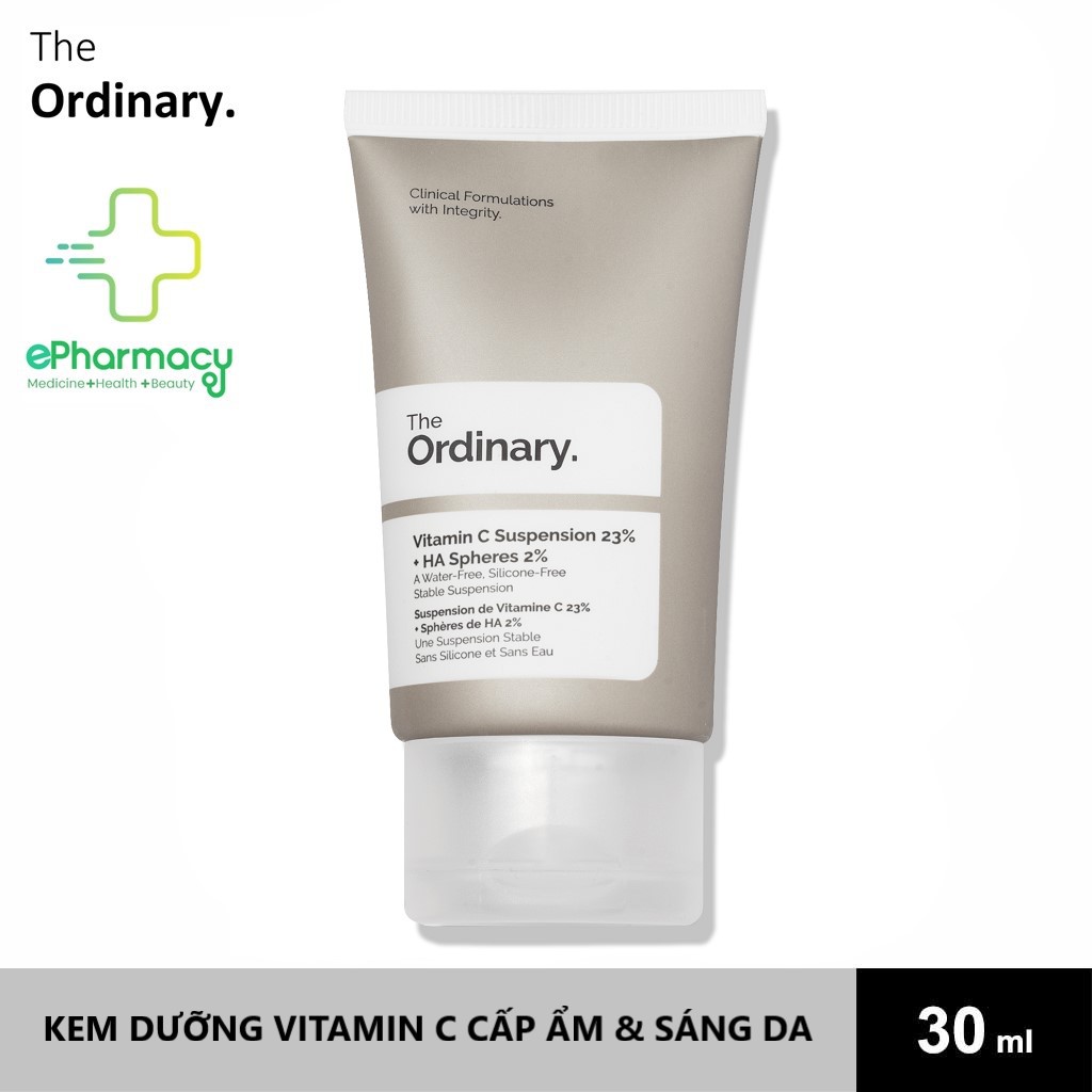 The Ordinary Vitamin C Suspension 23% + HA Spheres 2% Kem Dưỡng The Ordinary cấp ẩm, làm sáng da 30ml