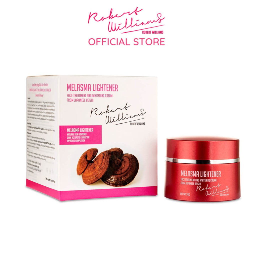 Kem dưỡng trắng giảm thâm nám chuyên sâu Linh chỉ đỏ 30g ROBERT WILLIAMS Melasma lightener | BigBuy360 - bigbuy360.vn