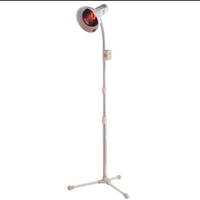 Đèn hồng ngoại chân cao (đèn gù khám bệnh và chiếu tia hồng ngoại ), công tắc kèm bóng
