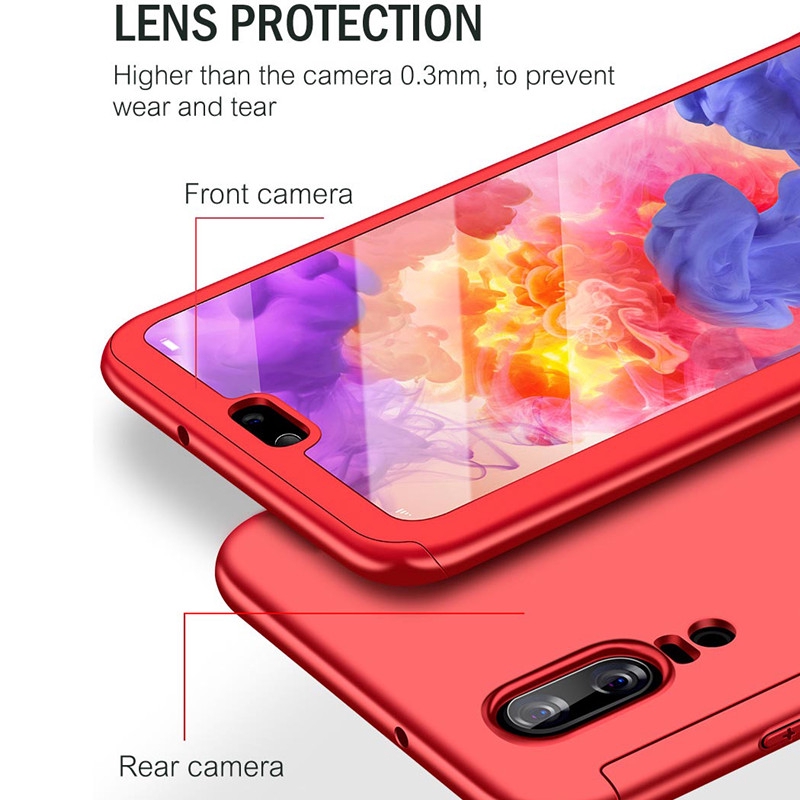 Full Cover Case For Huawei P20 P30 P40 Pro P30 P20 P40 P10 Lite P10+