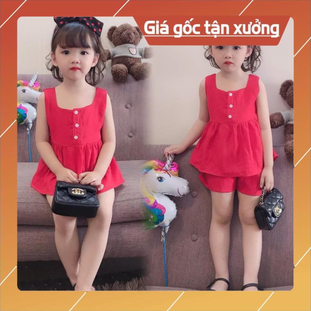 Quần áo trẻ em,đồ bộ em bé - Đồ bộ xuất Hàn bé gái 6-14kg mẫu mới