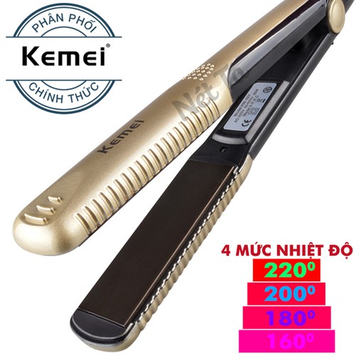 [Freeship] [ LOẠI TỐT] Máy duỗi tóc KEMEI Km-329, máy ép tóc thẳng cầm tay giúp bạn làm thẳng tóc dễ dàng và an toàn