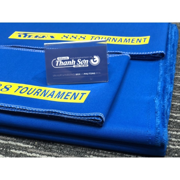 Vải bàn bida lỗ Aileex 888 in