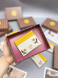 VÍ CARD HOLDER TORY THÊU HOA